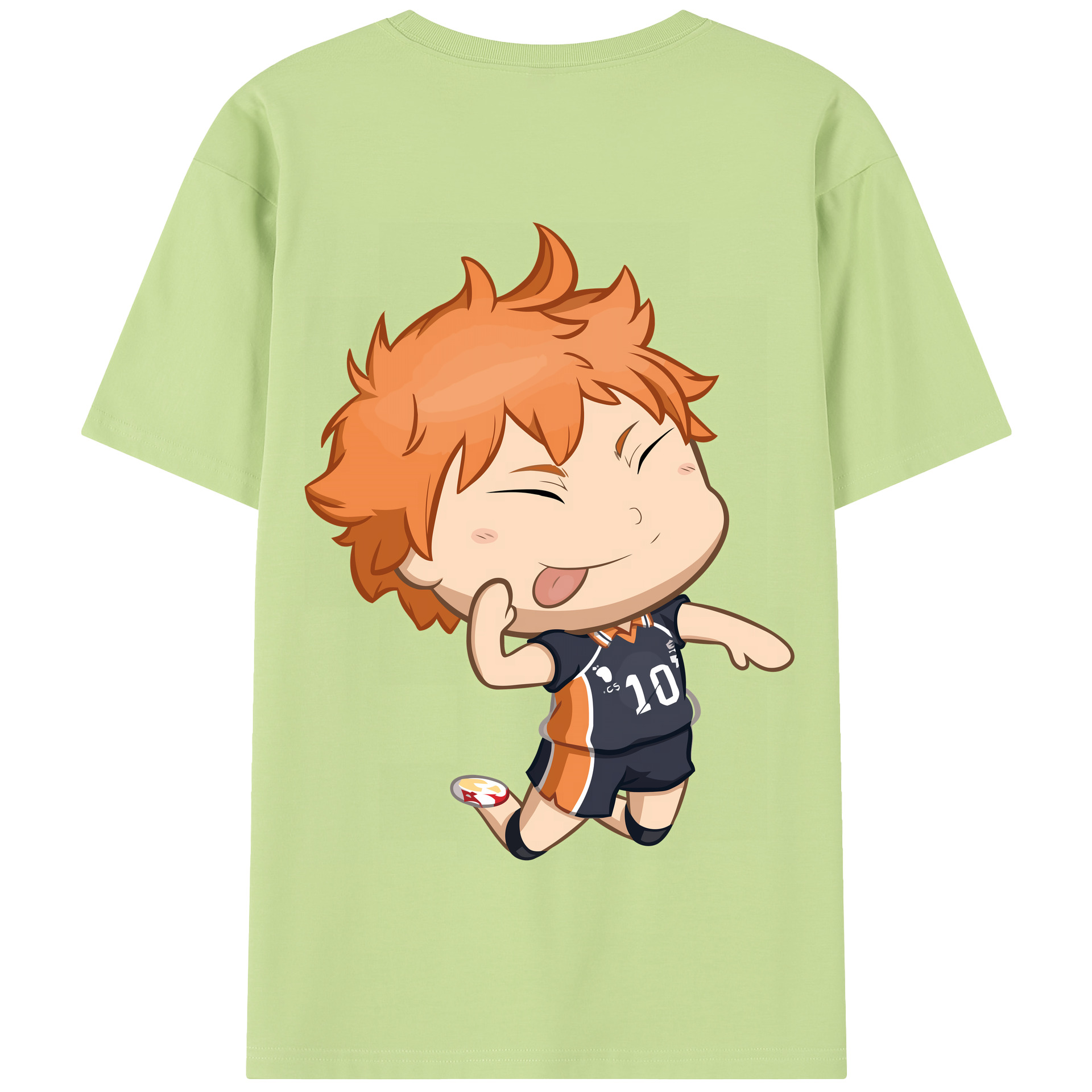（画像用） ハイキュー!! Haikyu!! 綿100％半袖Tシャツ（背面プリント）